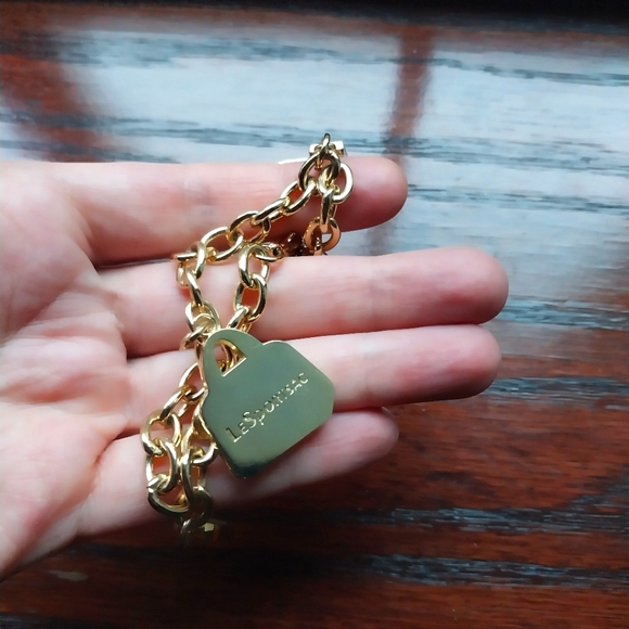 Vintage LeSportsac enamel charm bracelet - Picture 3 of 3